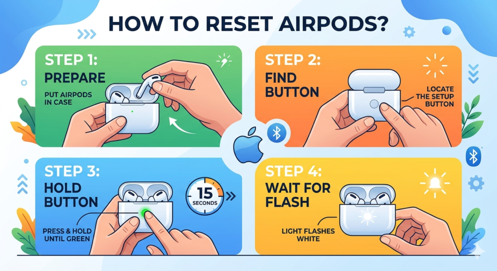 How to Reset AirPods: Every Model, Step by Step (2026)