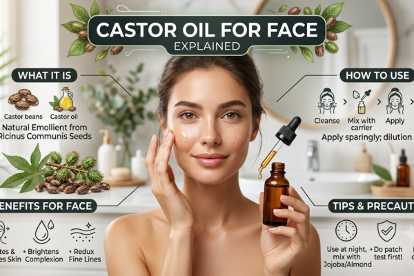 Castor Oil for Face: Benefits, How to Use It, and Risks