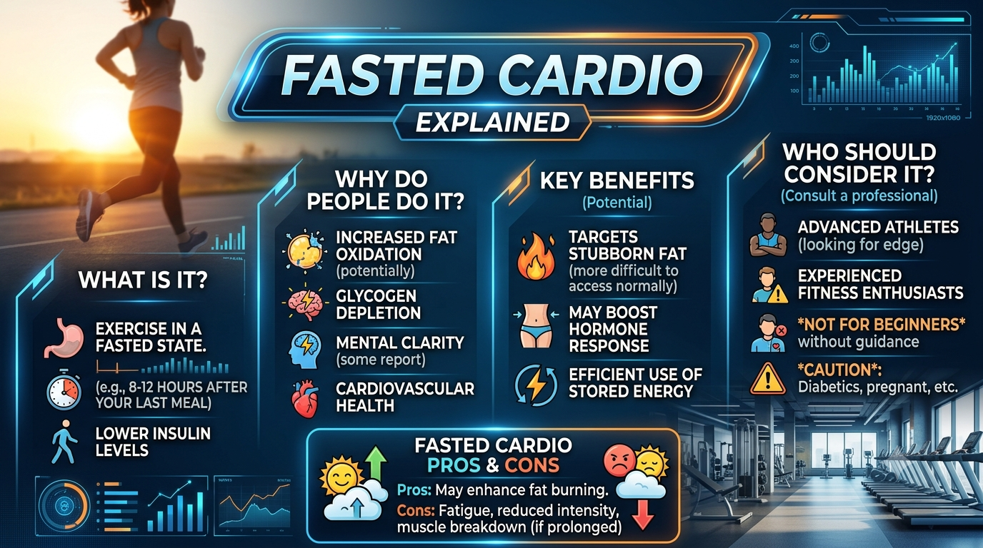 The Ultimate Guide to Fasted Cardio: How It Works, Weight Loss Benefits, Safety Tips, and Common Mistakes