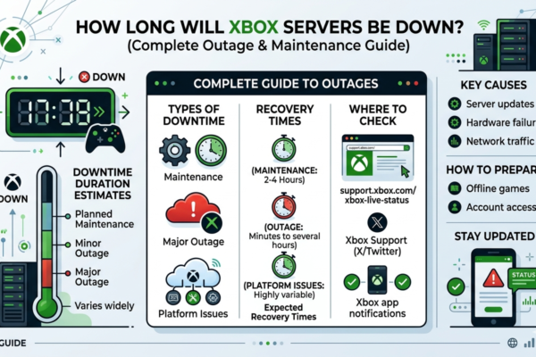 How Long Will Xbox Servers Be Down? Outage Guide