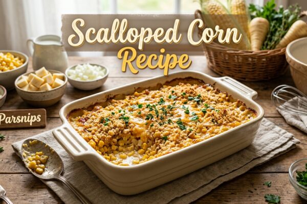 The Ultimate Guide to Scalloped Corn Recipe with Variations, Cooking Tips, Serving Ideas, and Secrets for Perfect Creamy Texture