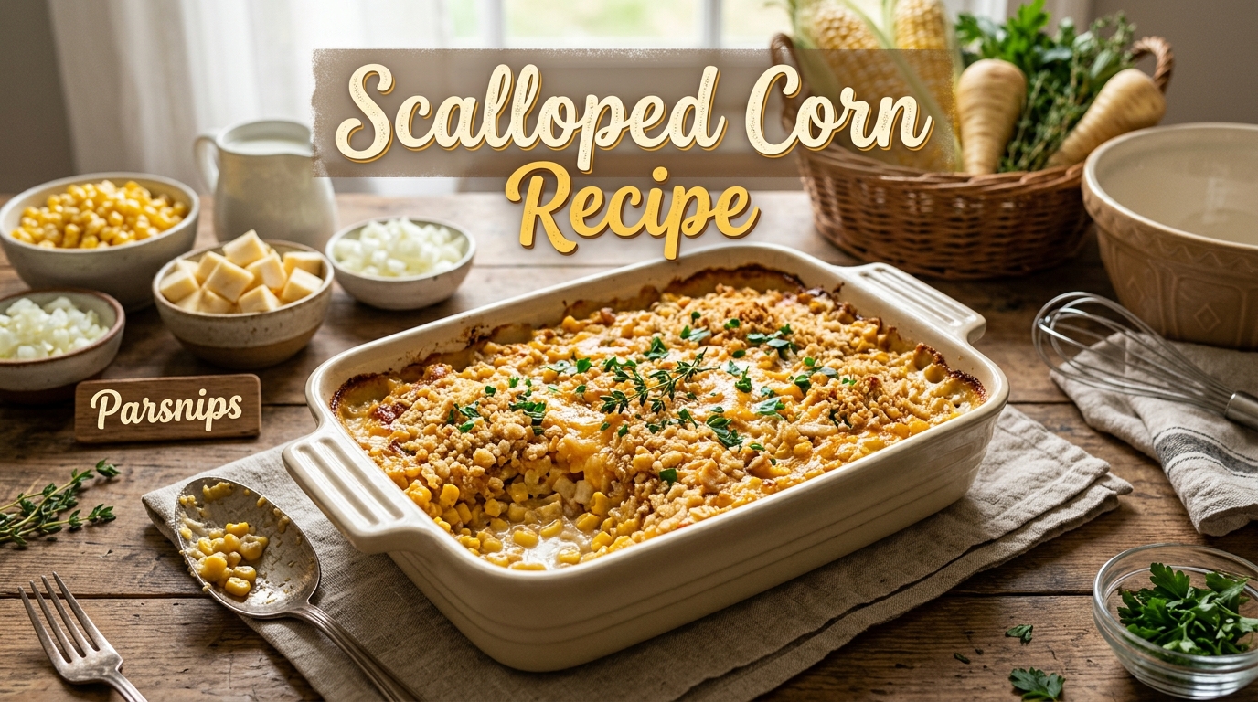 The Ultimate Guide to Scalloped Corn Recipe with Variations, Cooking Tips, Serving Ideas, and Secrets for Perfect Creamy Texture