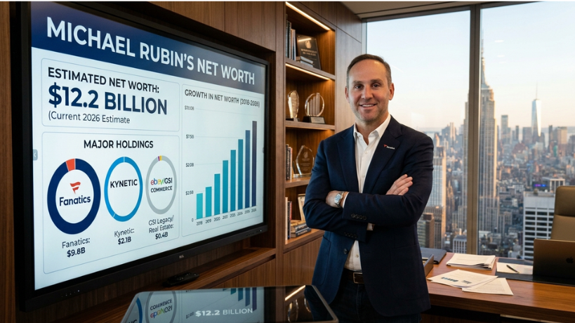 Michael Rubin’s Net Worth 2026: How He Built Fanatics
