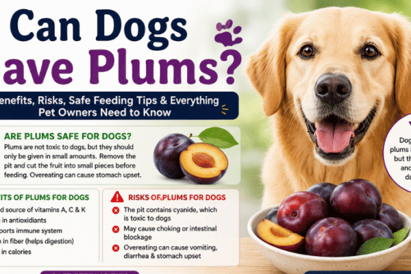 Can Dogs Have Plums? The Complete Pet Owner’s Guide to Benefits, Risks, Toxic Parts, Safe Serving Sizes, Symptoms of Plum Pit Poisoning