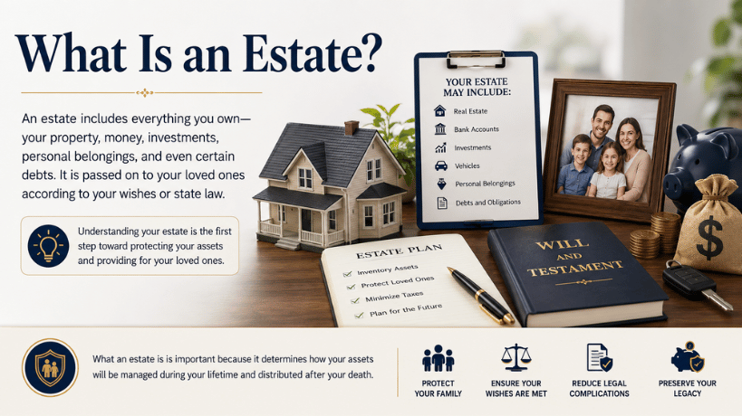 What Is an Estate? The Complete Guide to Estate Meaning, Types, Assets Included, Estate Planning, Probate, and Distribution