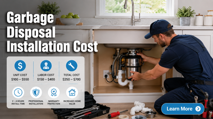Garbage Disposal Installation Cost