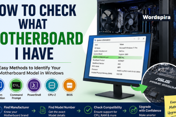 How to Check What Motherboard I Have: The Ultimate Beginner-Friendly Guide for Every PC User
