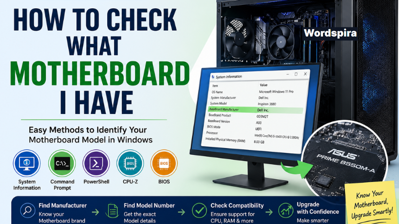 How to Check What Motherboard I Have: The Ultimate Beginner-Friendly Guide for Every PC User