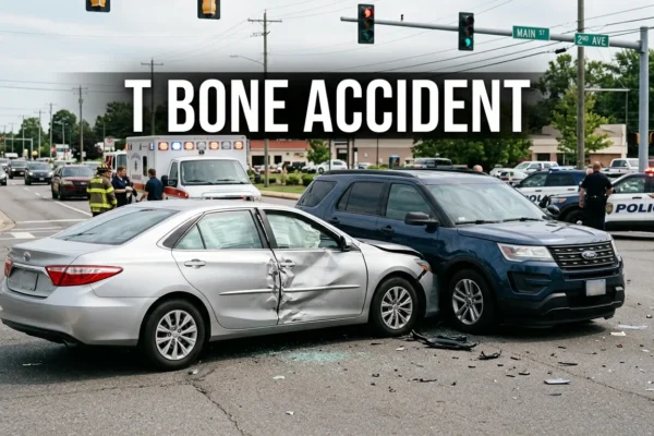 T Bone Accident Guide for U.S. Drivers: The Complete Guide to Fault, Common Injuries, Insurance Claims, Legal Rights, Compensation, and Important Next Steps After a Side-Impact Crash
