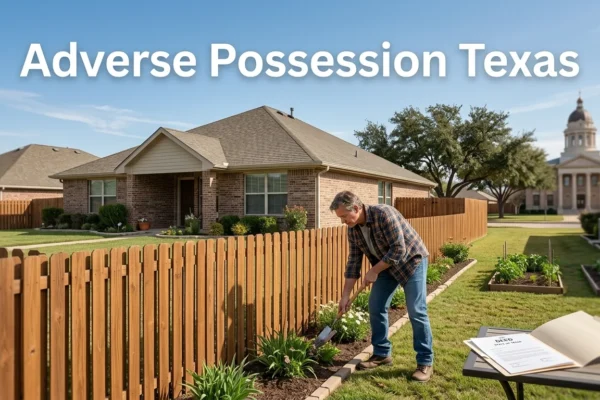 Adverse Possession Texas: A Complete Guide to Property Claims, Occupancy Requirements, Legal Timelines, and Rights of Property Owners