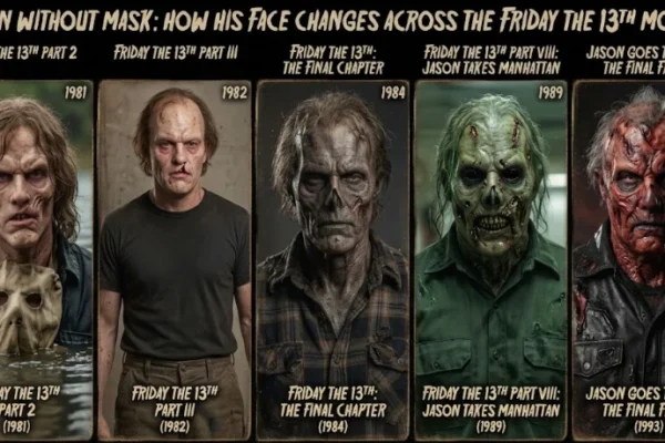 Jason Without Mask: How His Face Changes Across the Friday the 13th Movies
